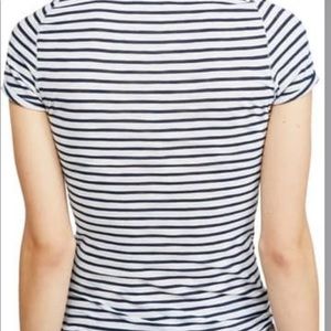 Free People Night Sky striped T-shirt